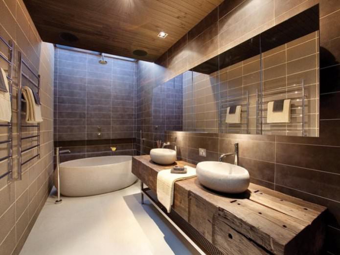 Идеи интерьера современной ванны